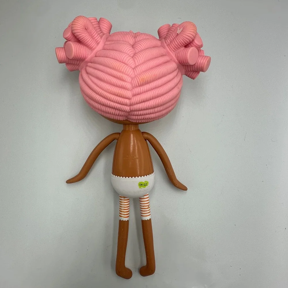 Lalaloopsy Blossom‎ Flowerpot Full Size Nude Doll 12 Inch Pink Hair 2009 Y2K